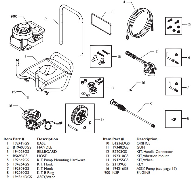 craftsman 580676650 pump repair manual & parts